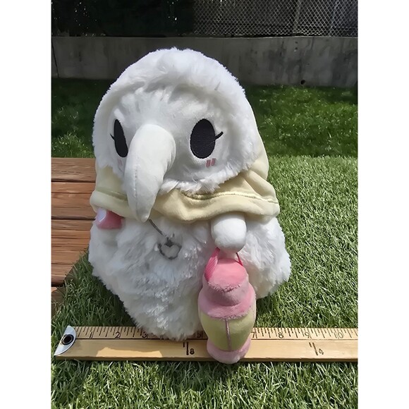 Squishable Doctor Plague Nurse Crow 10" Lantern Glows in Dark Plush Stuffed Toy - Picture 5 of 11